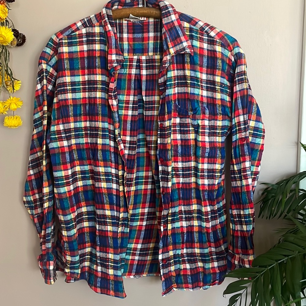 Vintage Plaid Flannel